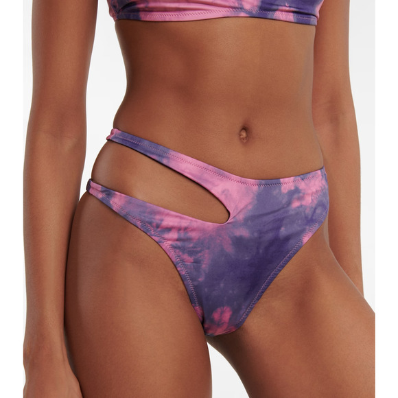 Off-White NWT Women's Virgil Abloh Tie-Dye Cutout Bikini BOTTOM Size XXS - Picture 1 of 6